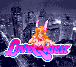 Love Quest (Japan) Title Screen